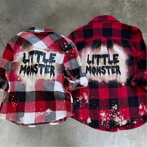 Little Monster Toddler Flannel